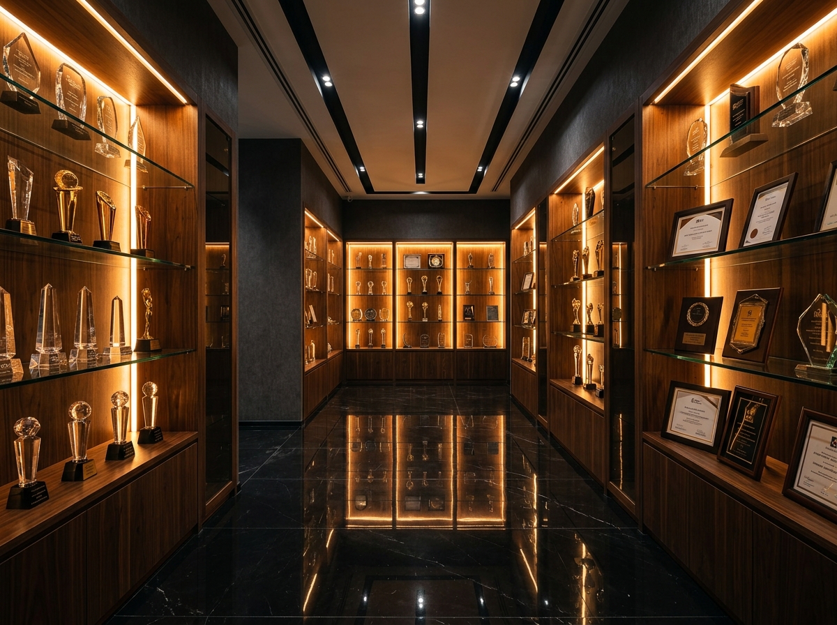 Mars Corporate Gifts Luxury Trophy Showroom & Awards Gallery