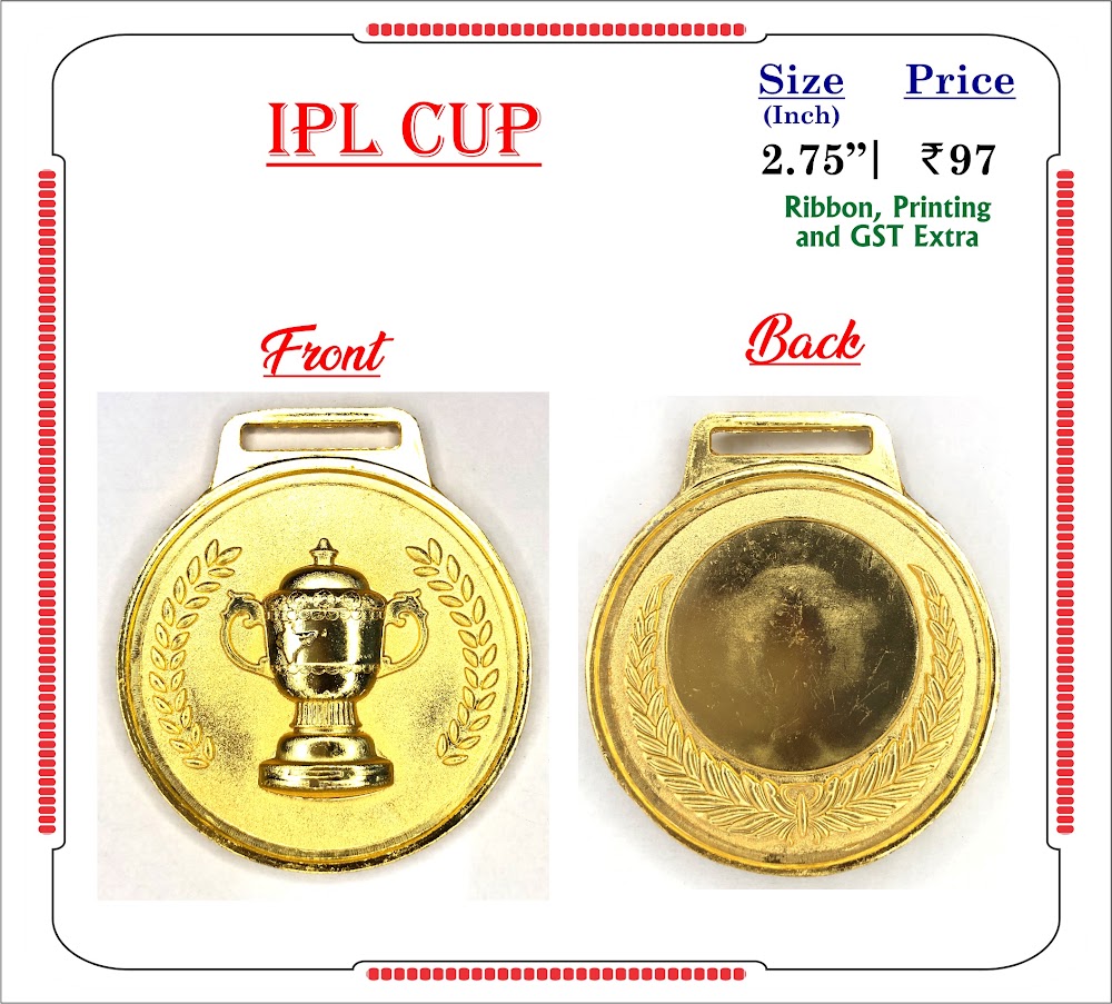 IPL Cup Medal