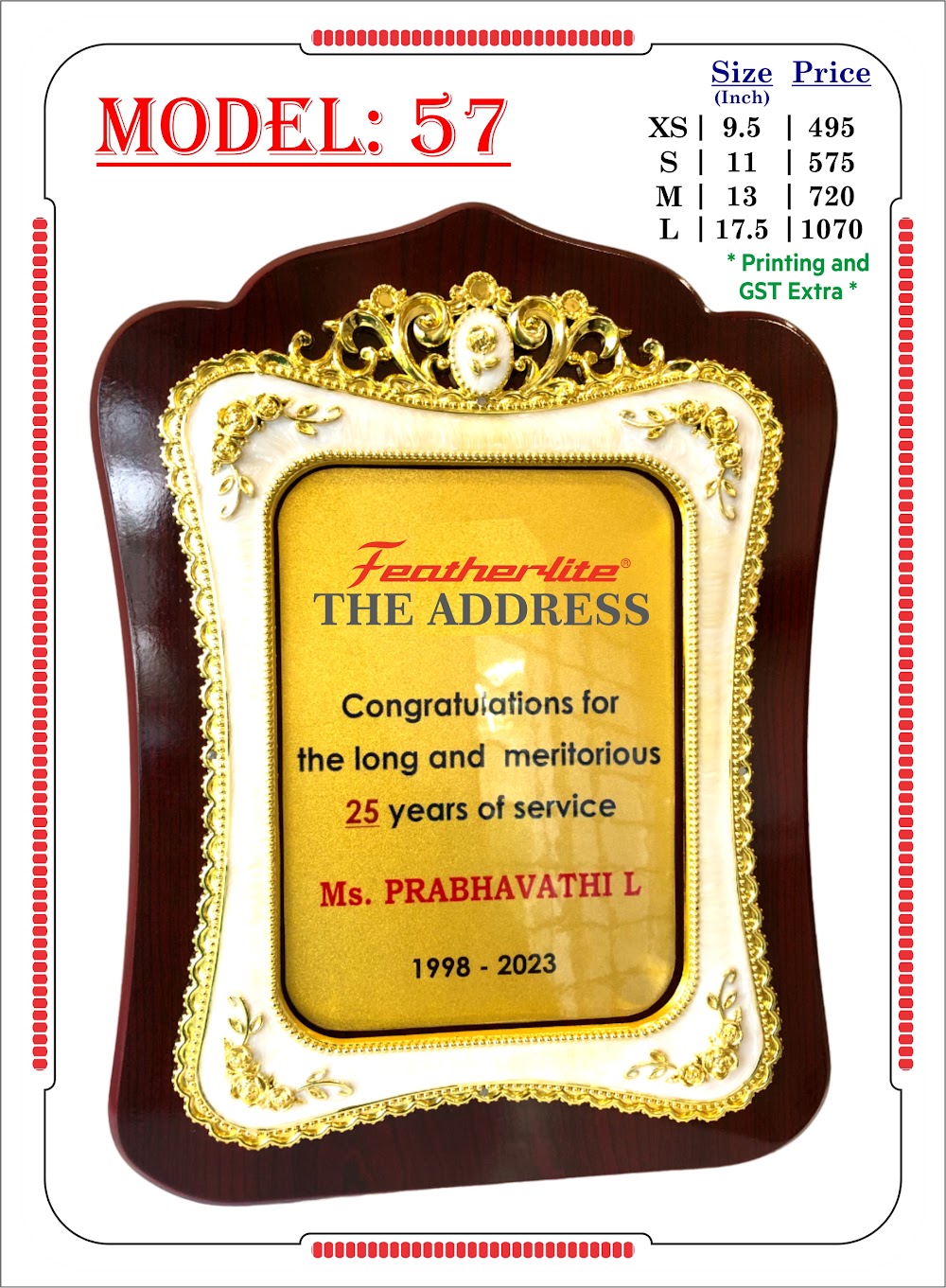 Momentos and Shields Manufacturer Chennai