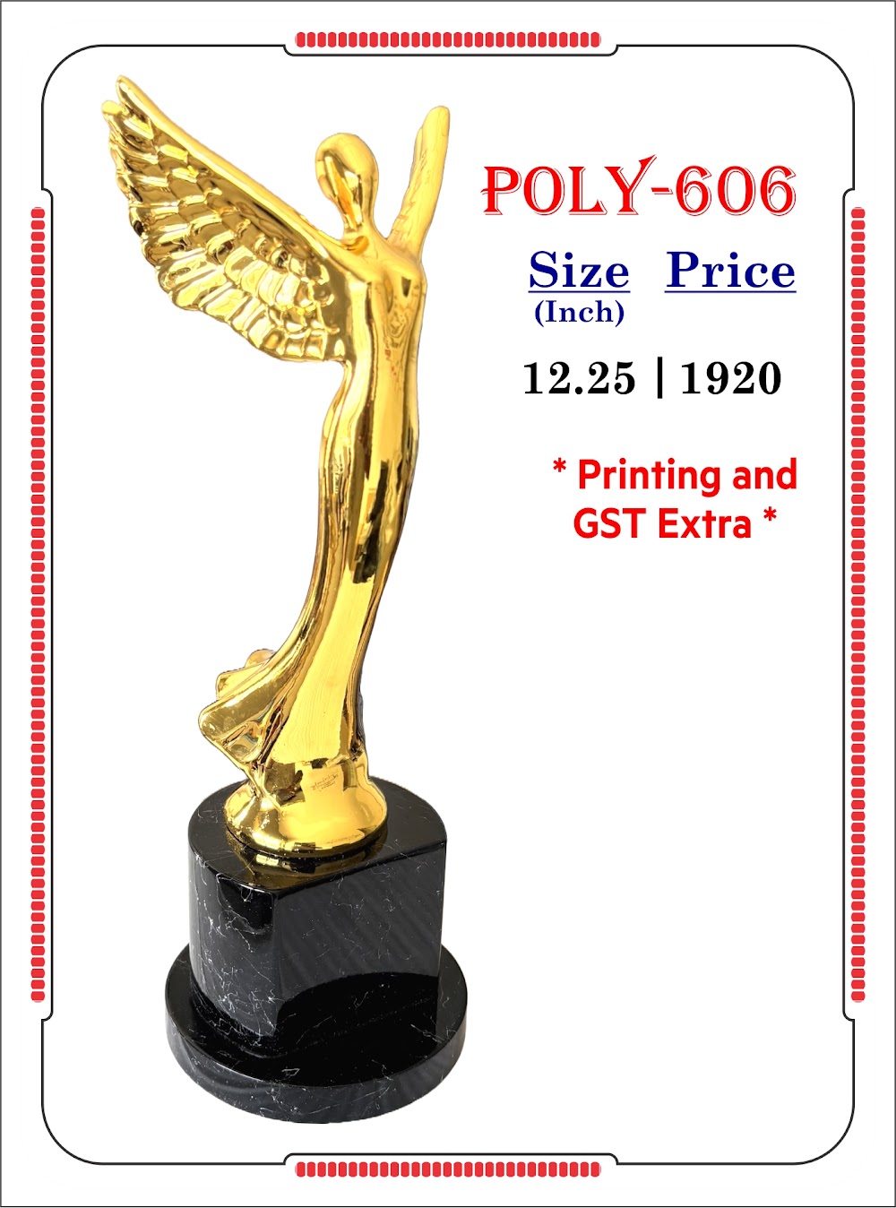 Polyresin Trophy POLY-606
